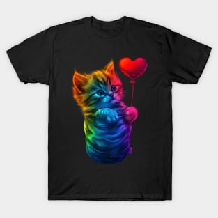 Cat Rainbow Cookies T-Shirt